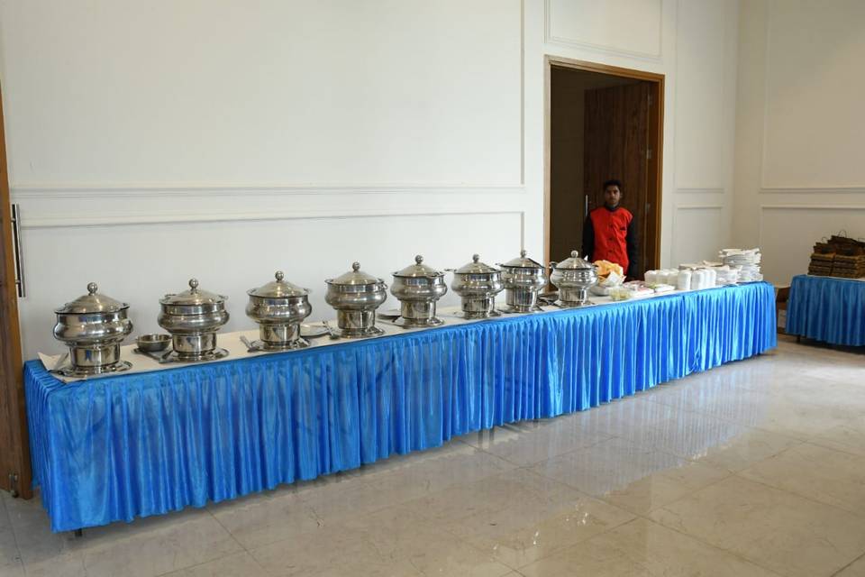 Catering setup