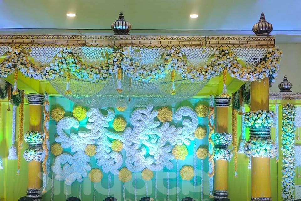 Wedding mandapam decoration