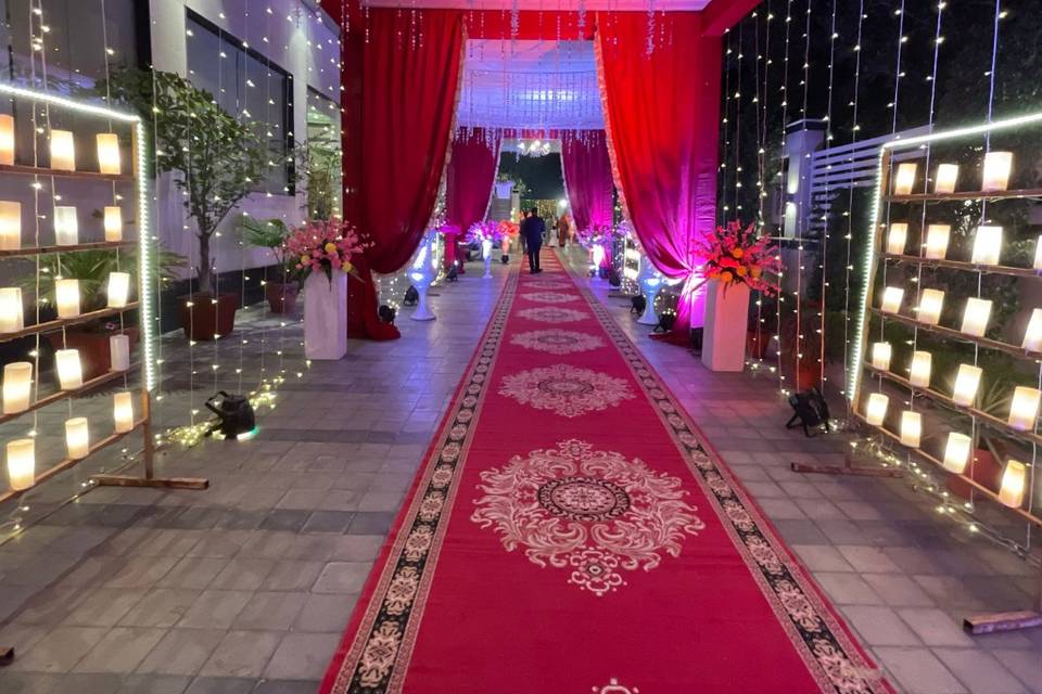 Nathani Tent & Flower Decoration