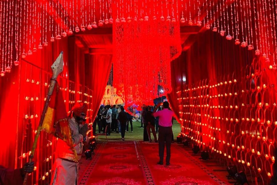 Nathani Tent & Flower Decoration