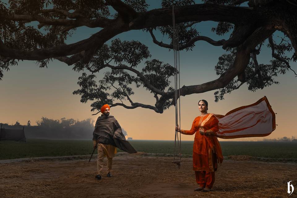 Punjabi Couple - Pre Wedding