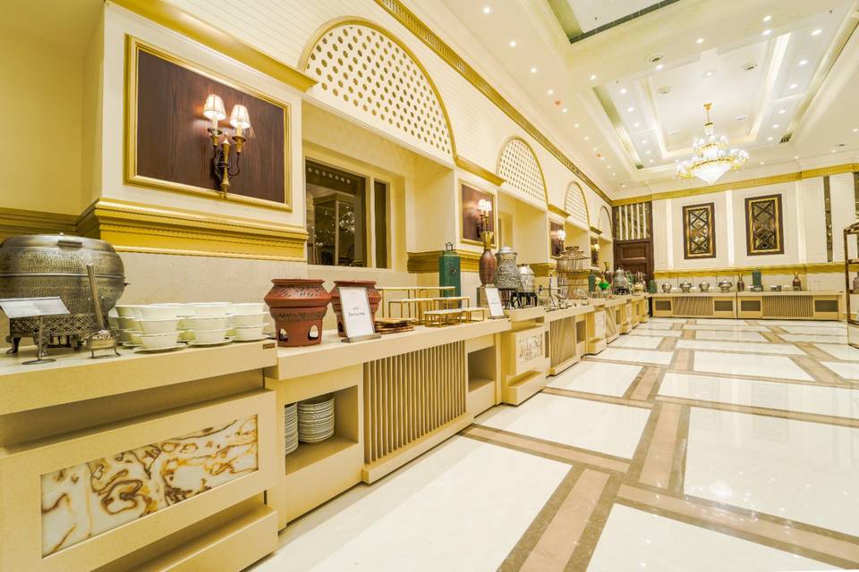 Catering setup