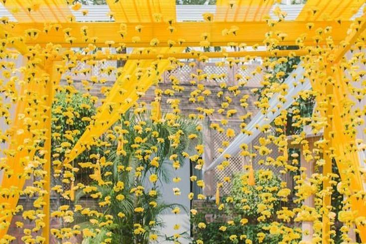 Haldi decor