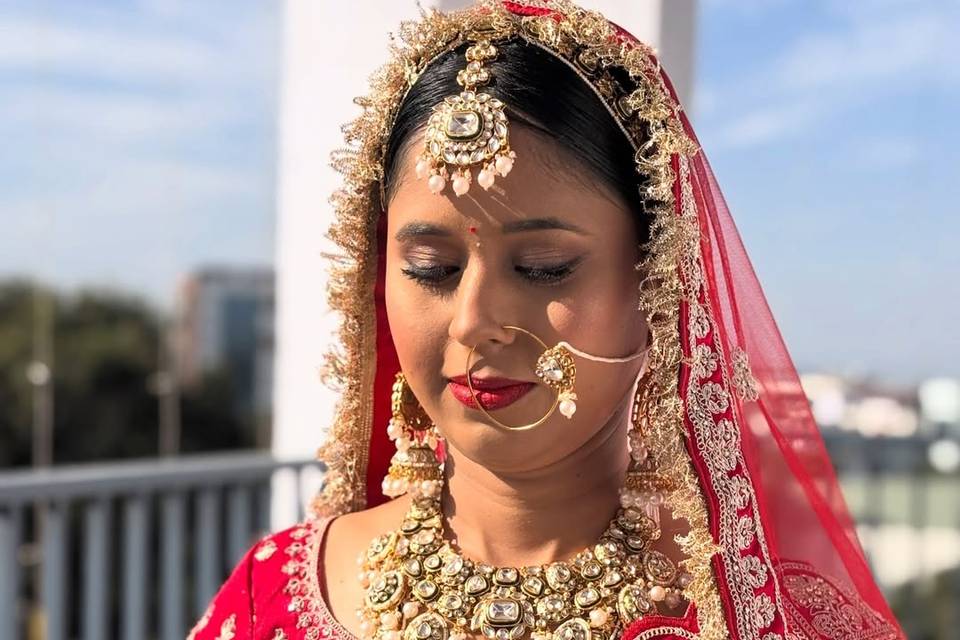 Bridal makeup