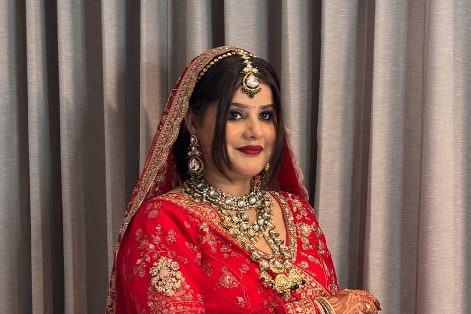 Bridal makeup
