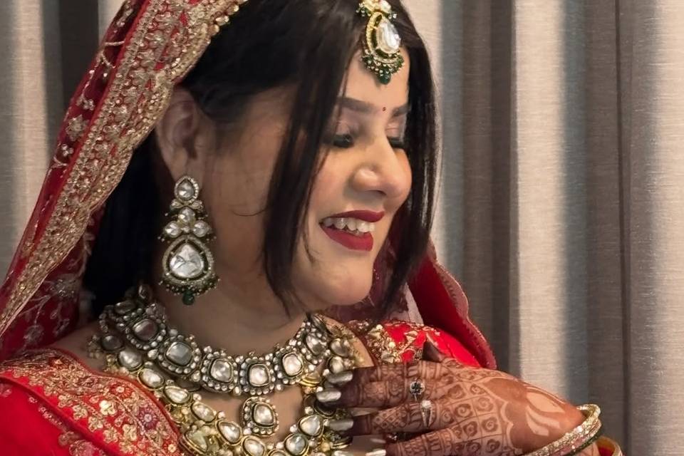 Bridal makeup