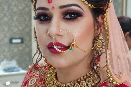 Bridal makeup