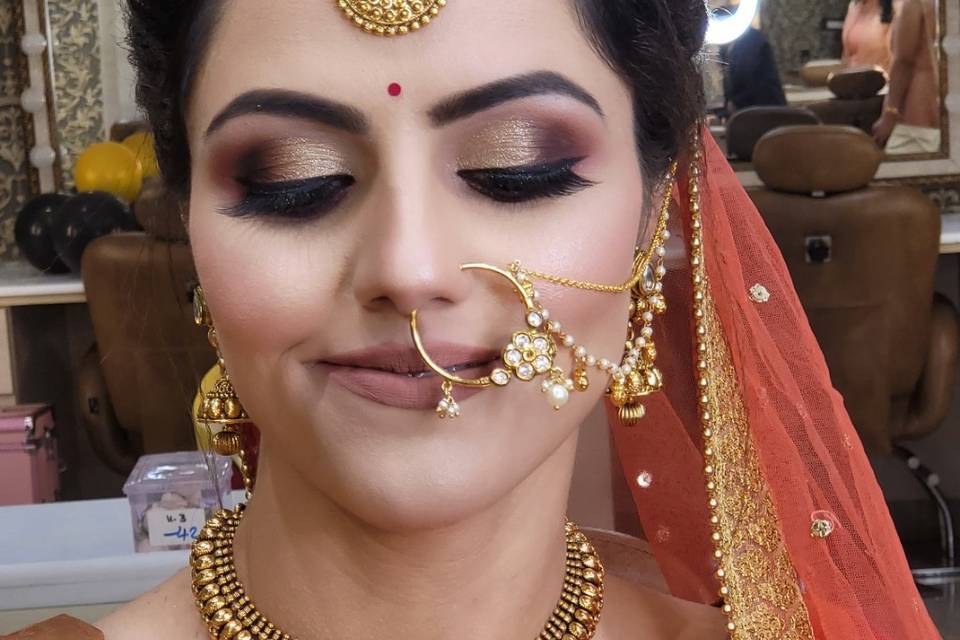 Bride HD makeup