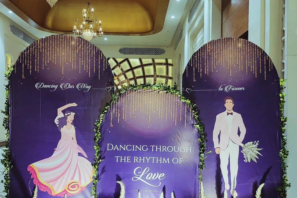 Sangeet Backdrop