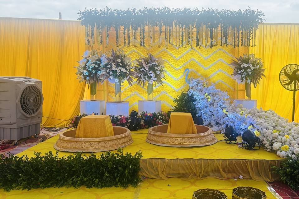 Haldi Backdrop