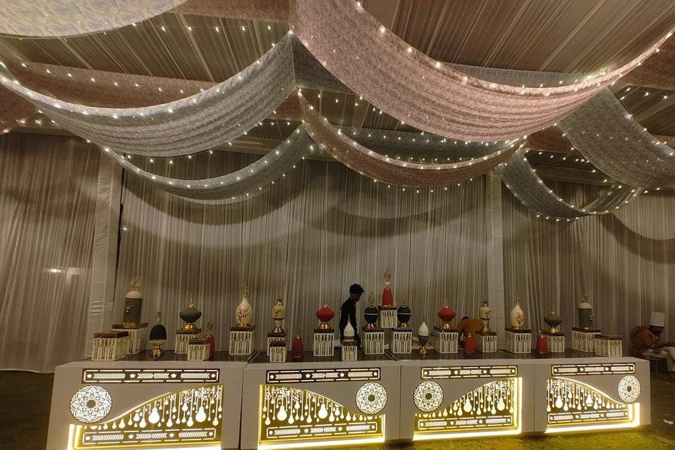 Catering setup