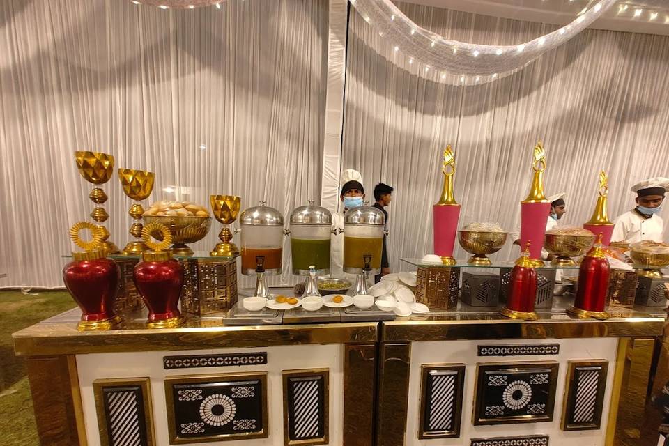 Catering setup