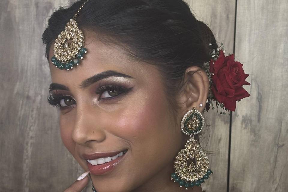 Bridal makeup