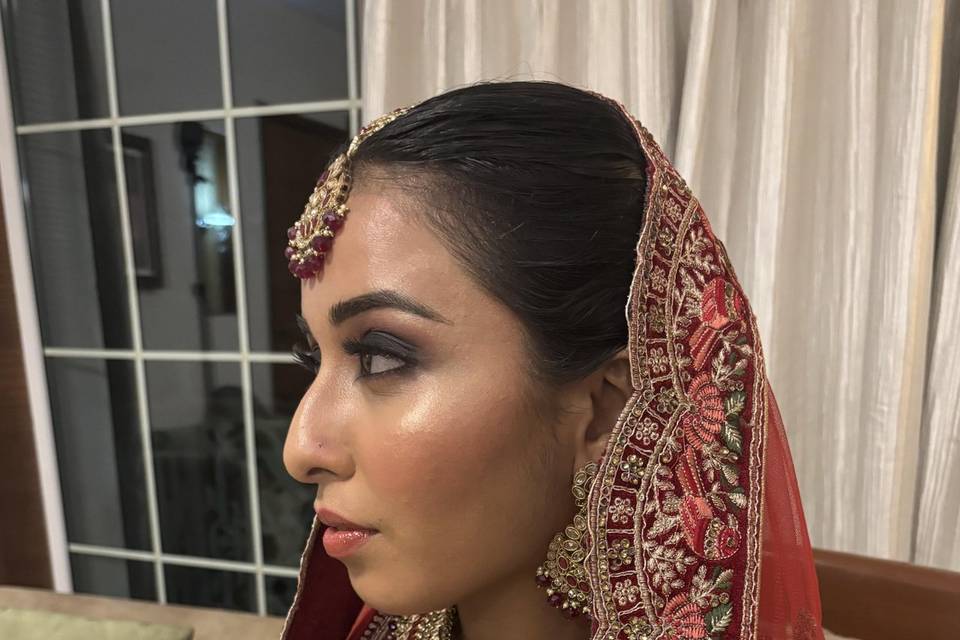 Bridal makeup