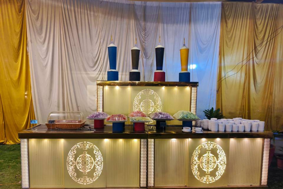 Catering setup