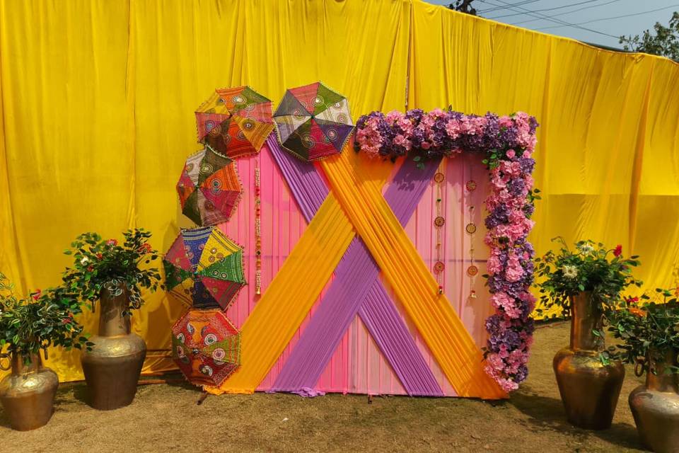Haldi decor