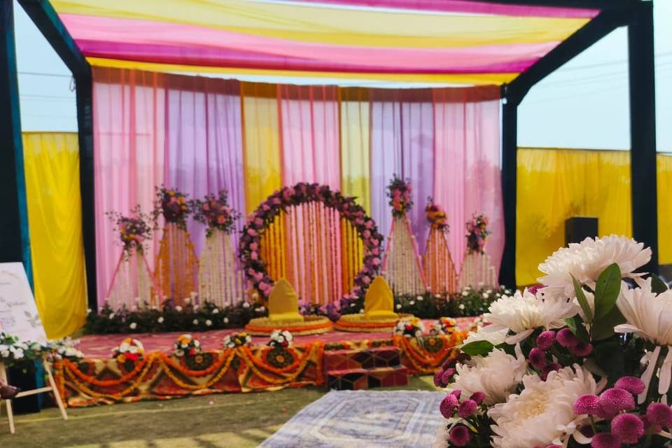 Haldi decor
