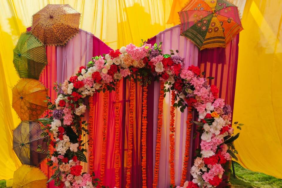 Haldi decor