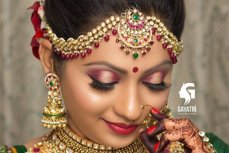 Bridal makeup