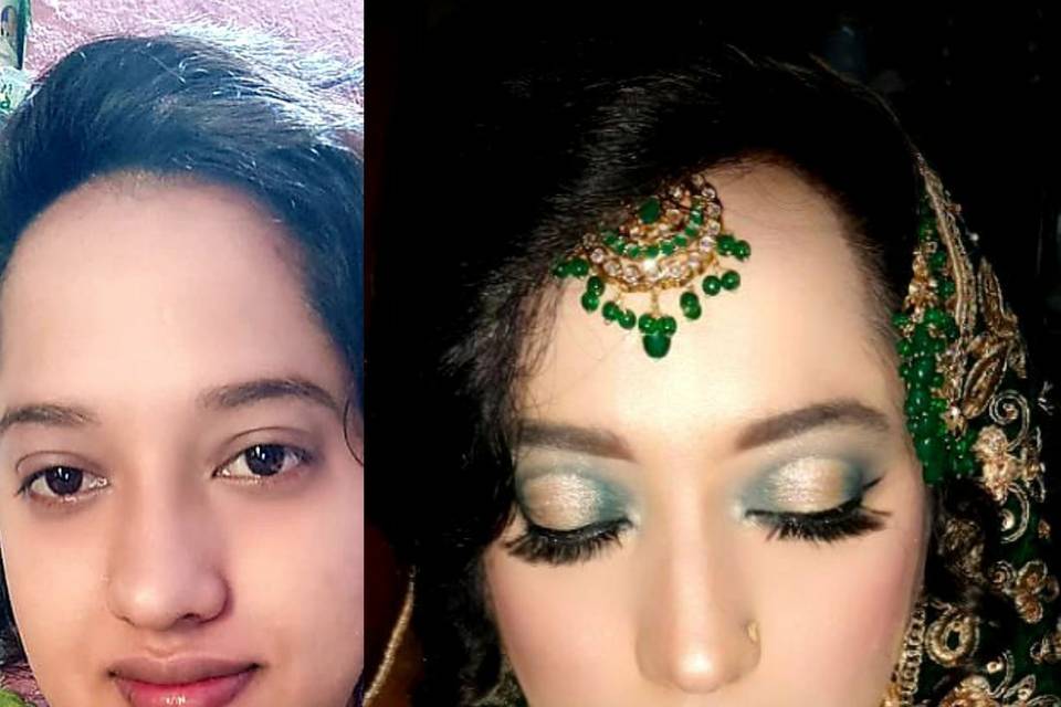 Bridal makeup