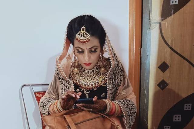 Bridal makeup