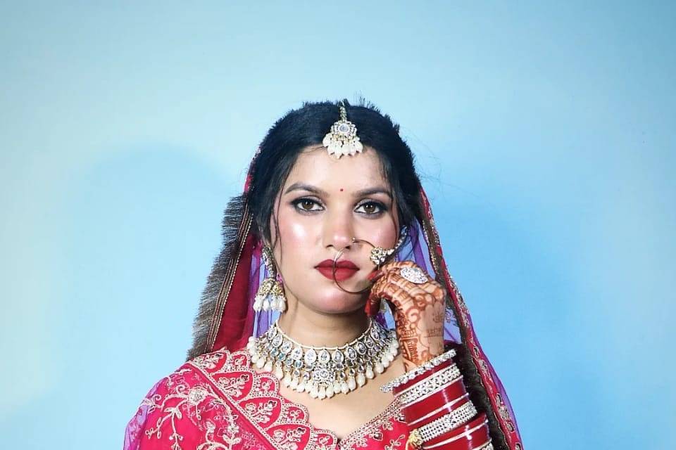 Bridal makeup