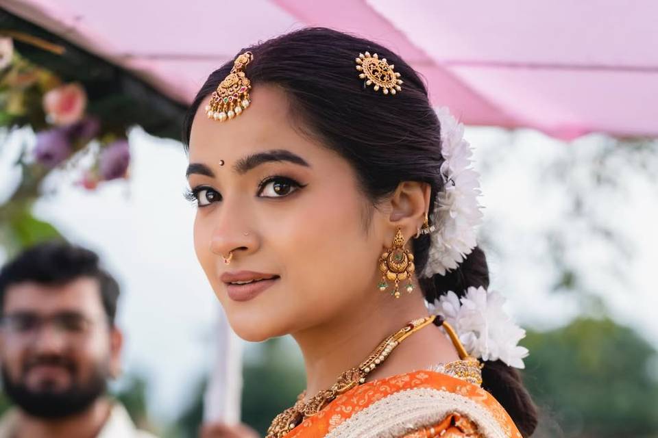 Bridal makeup
