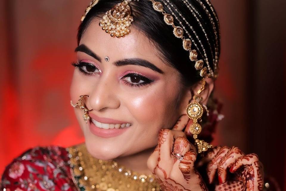 Bridal makeup