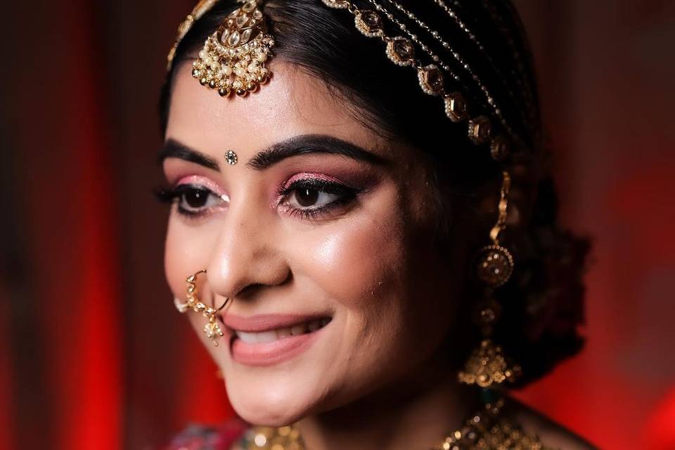 Bridal makeup