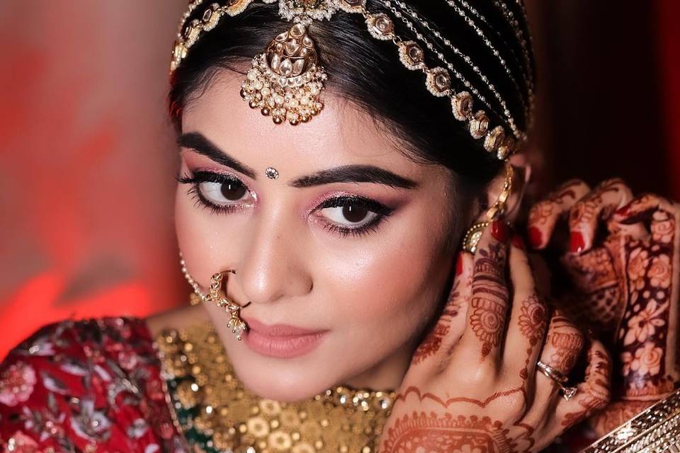 Bridal makeup