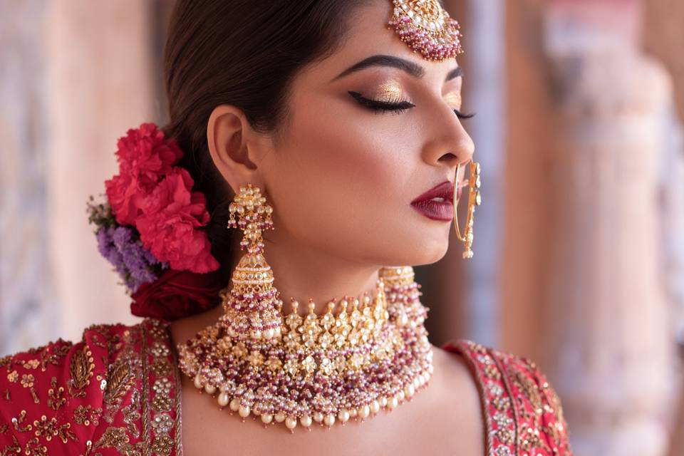 Bridal makeup