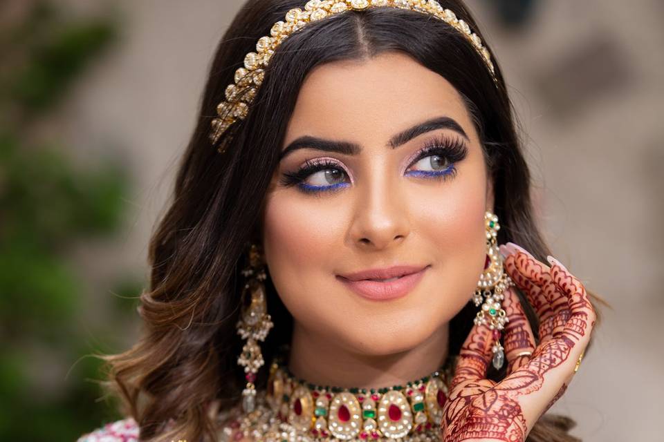 Bridal makeup