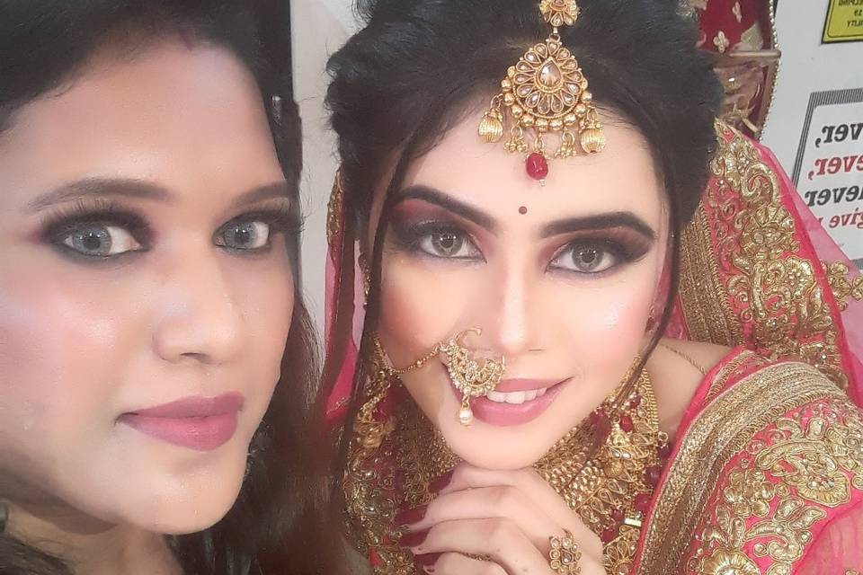 Bridal makeup