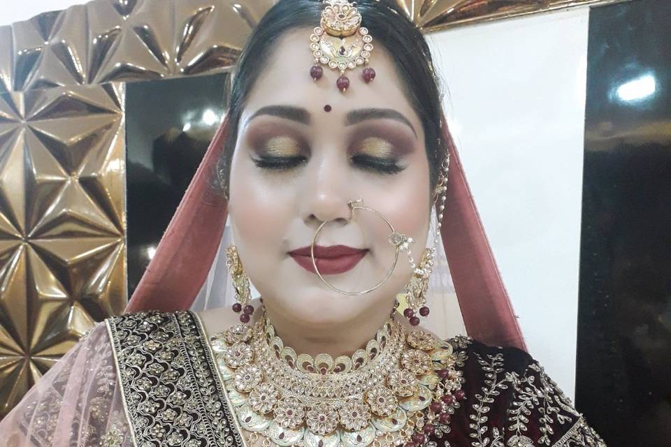 Bridal makeup