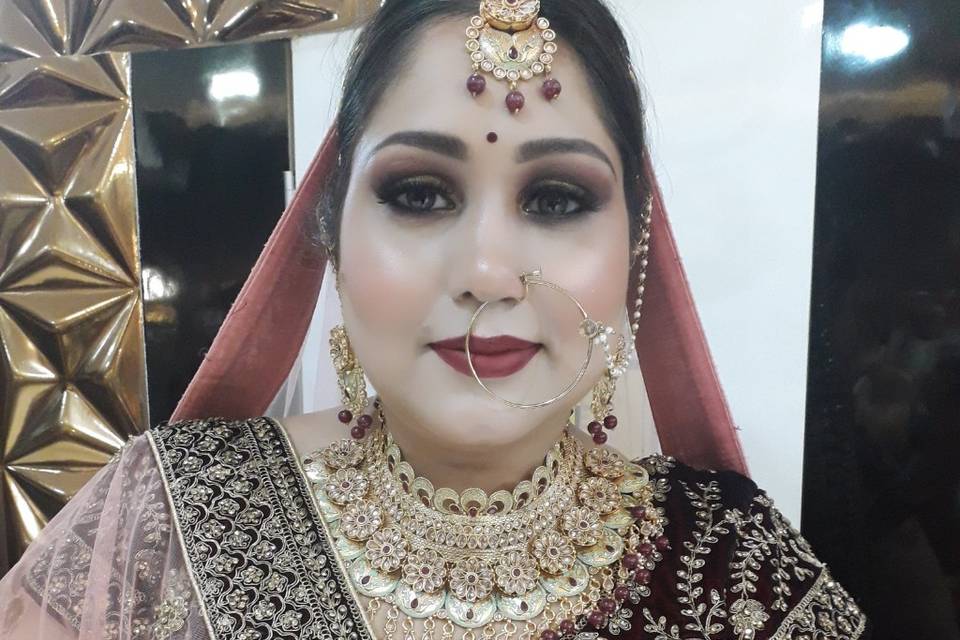 Bridal makeup