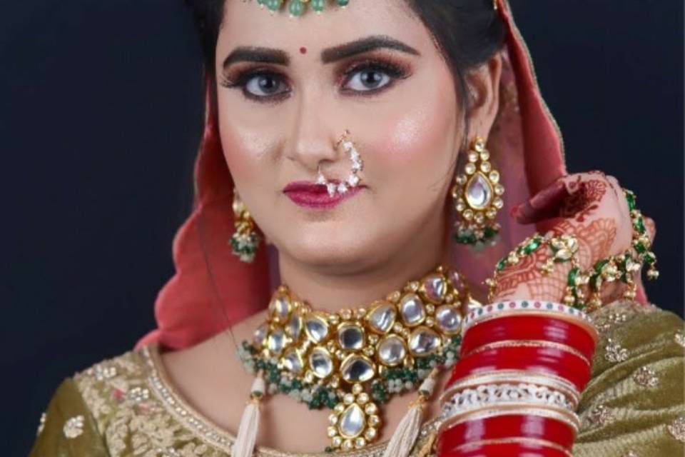 Bridal makeup