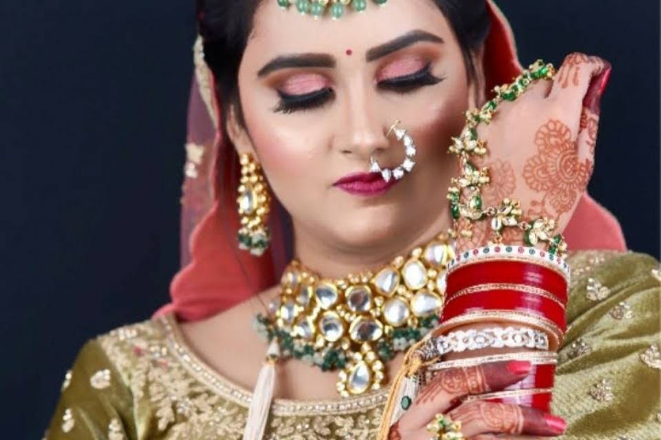 Bridal makeup