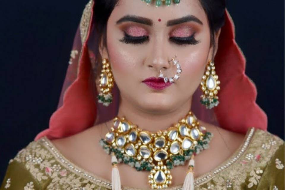 Bridal makeup