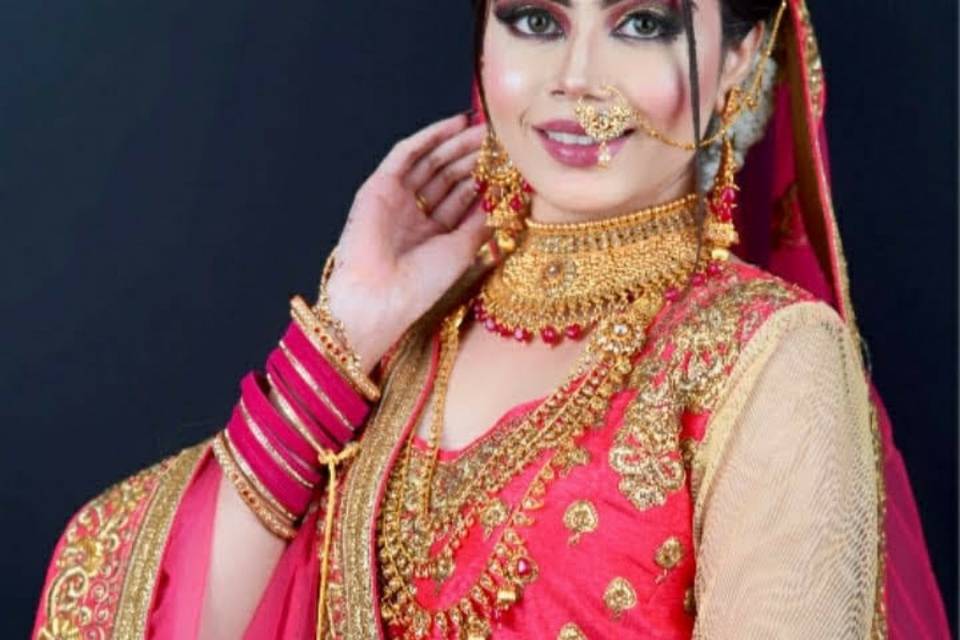 Bridal makeup