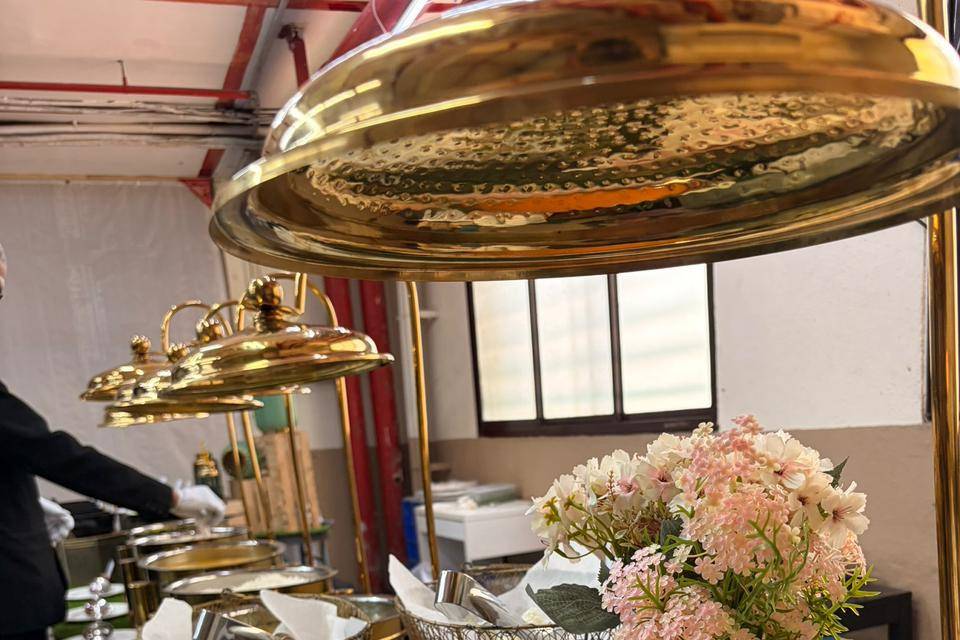 Catering setup