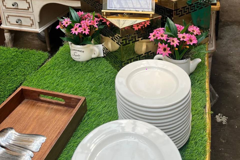 Catering setup