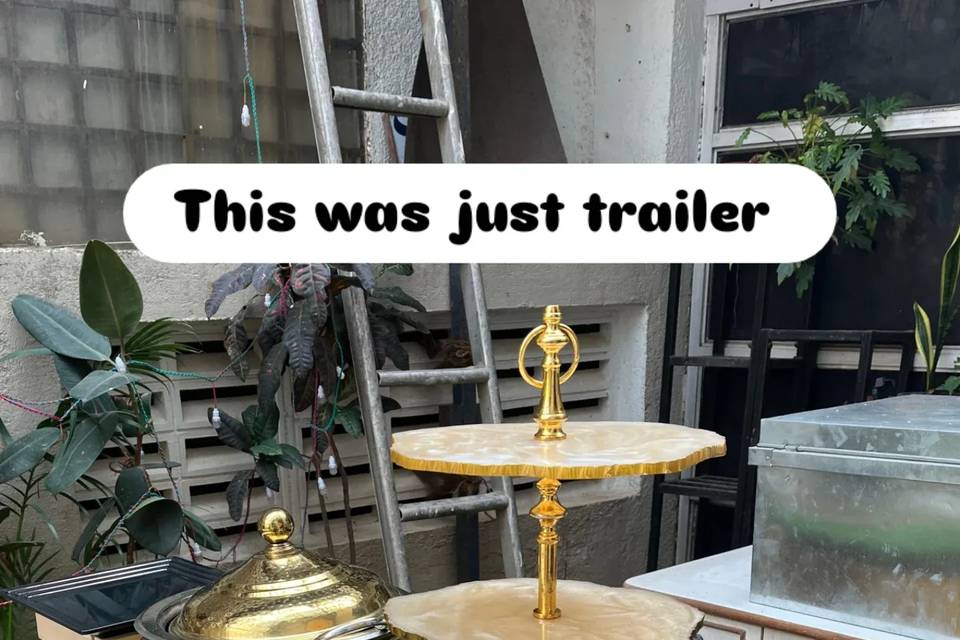 Catering setup