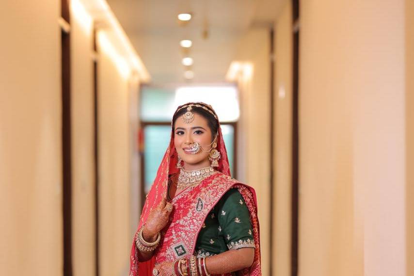 Bridal makeup
