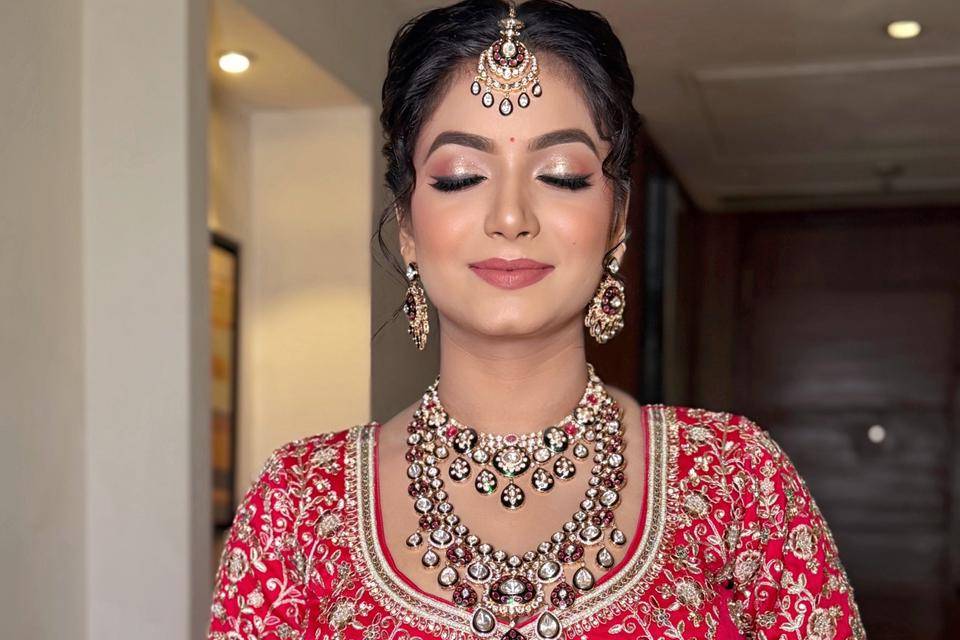 Bridal makeup