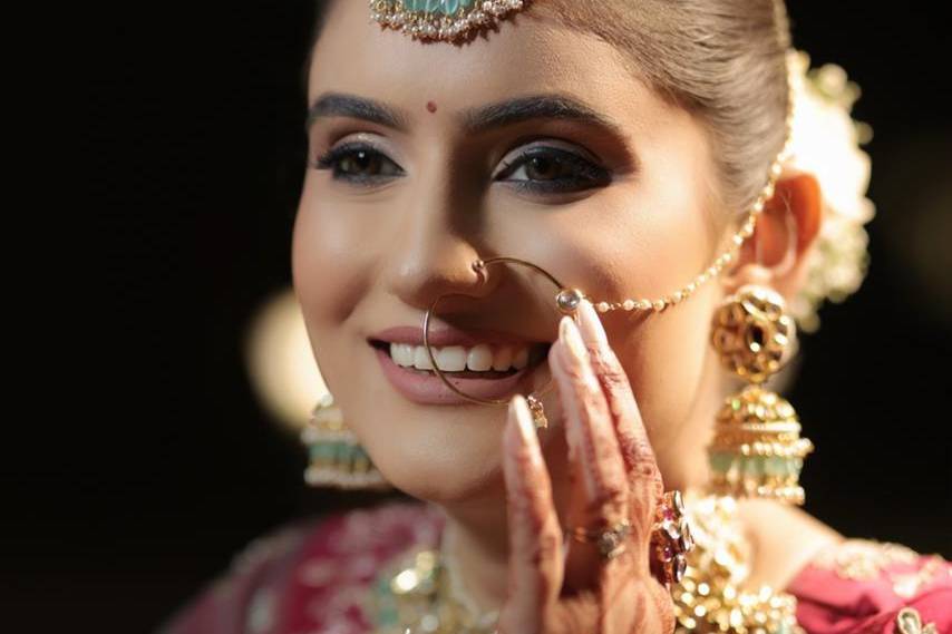 Bridal makeup