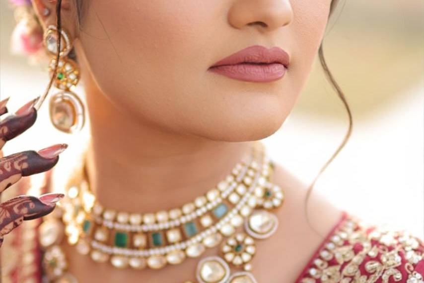 Bridal makeup