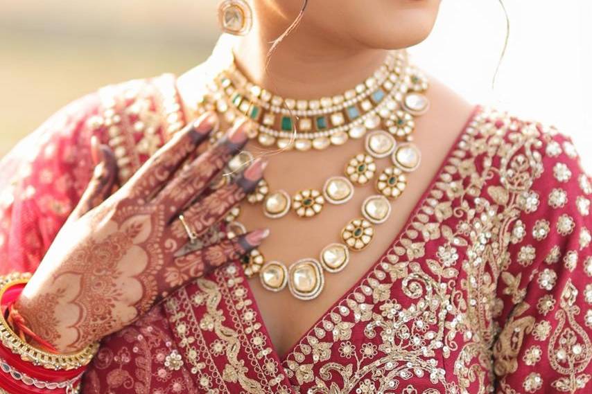 Bridal makeup