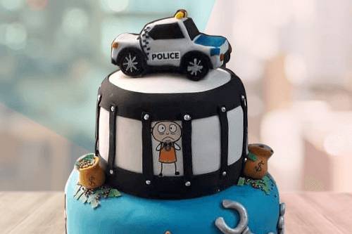 Military Police Cake