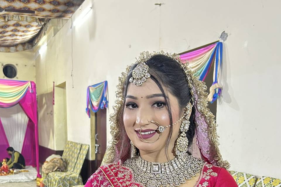 Bridal makeup