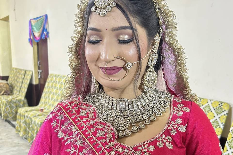 Bridal makeup